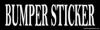 Bumper Sticker